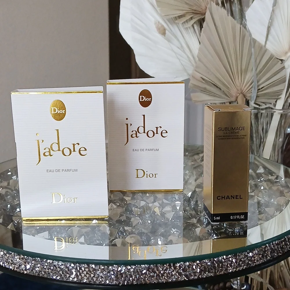 New 2 Dior J'adore Eau de Parfum and 1 Chanel Sublimage cream - Picture 11 of 17